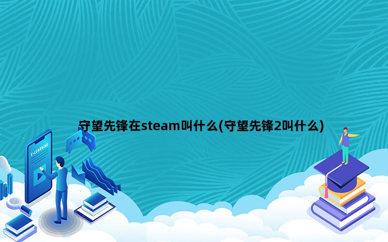 守望先锋在steam叫什么(守望先锋2叫什么)